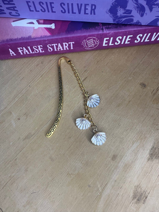 Gold Boho charm chain bookmark
