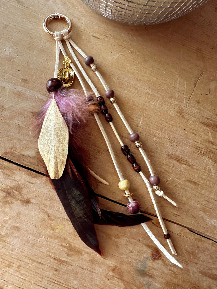 Bag & small loop tassels