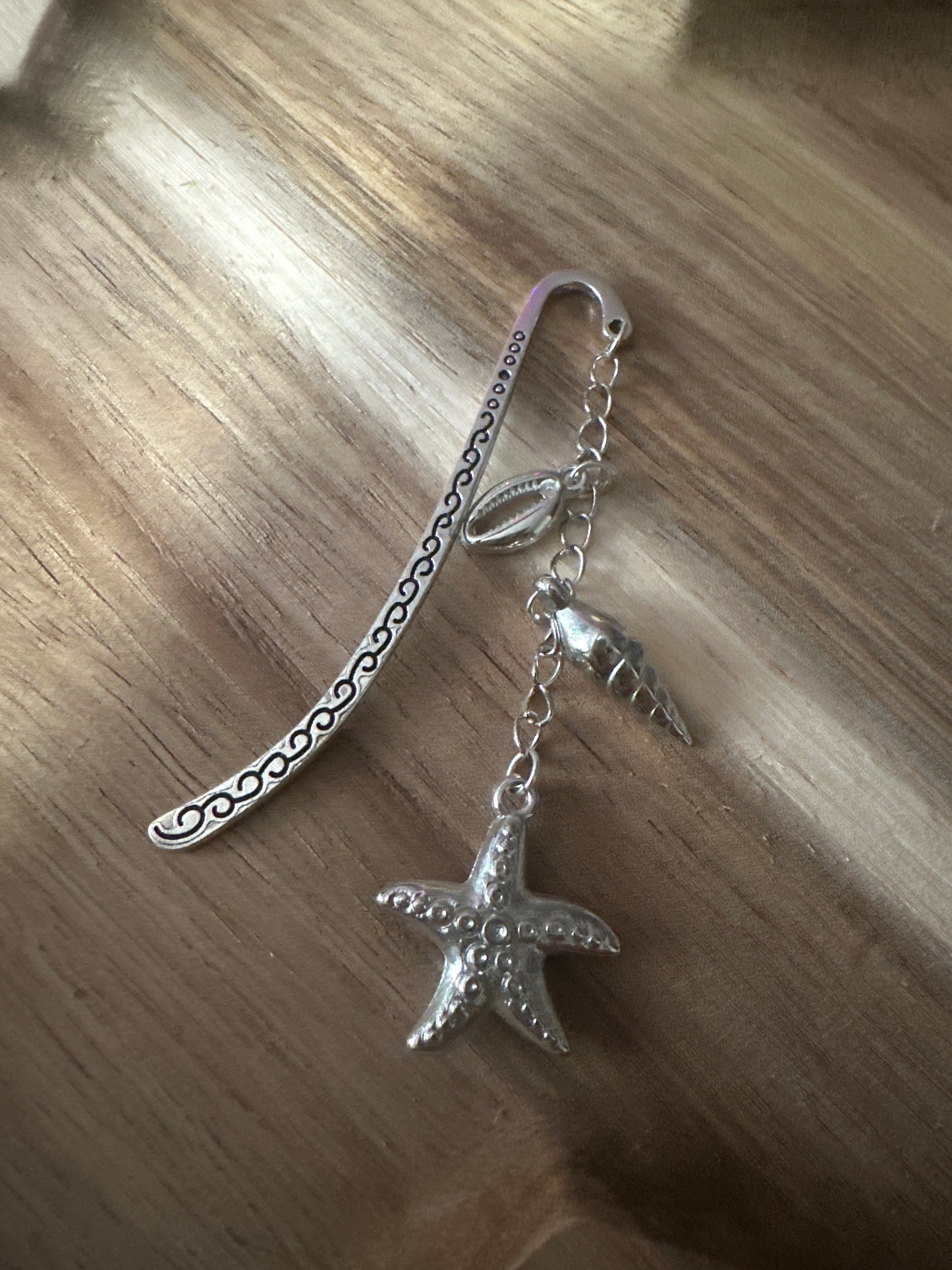 Boho charm chain bookmark