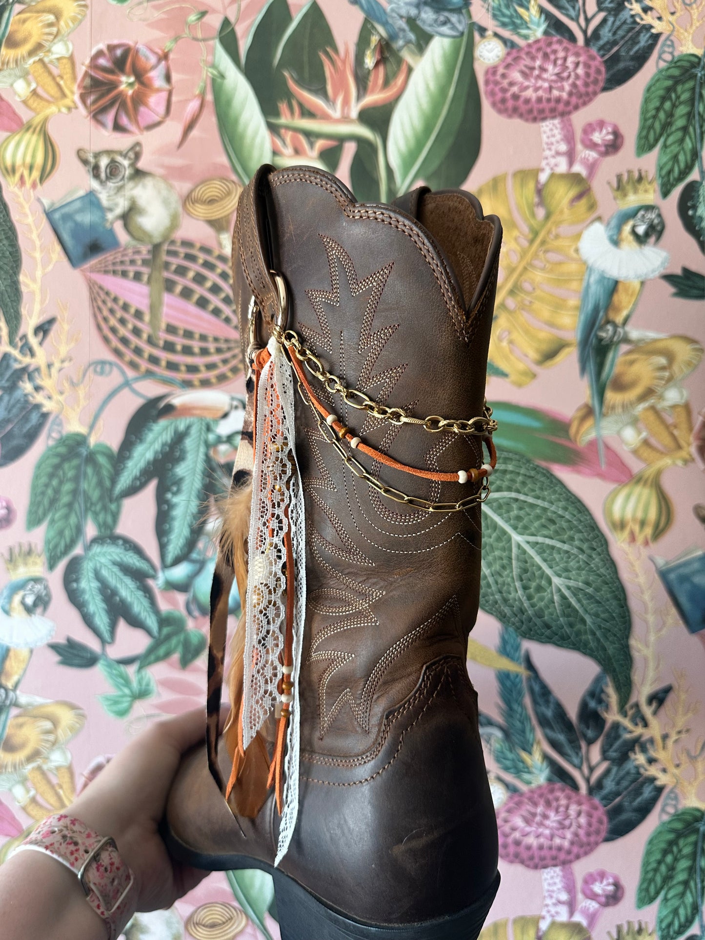 Satsuma & Gold Boot Hugger