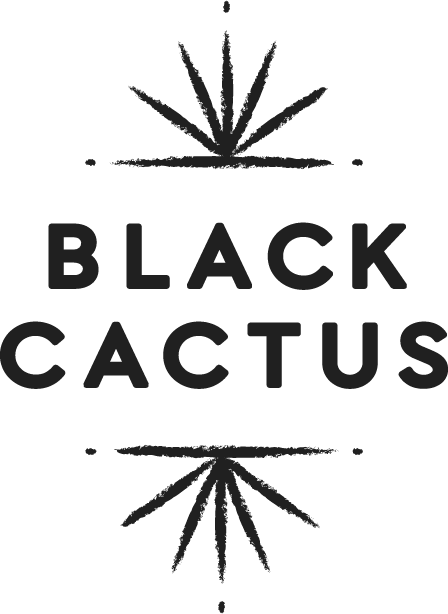 Black Cactus Tassels