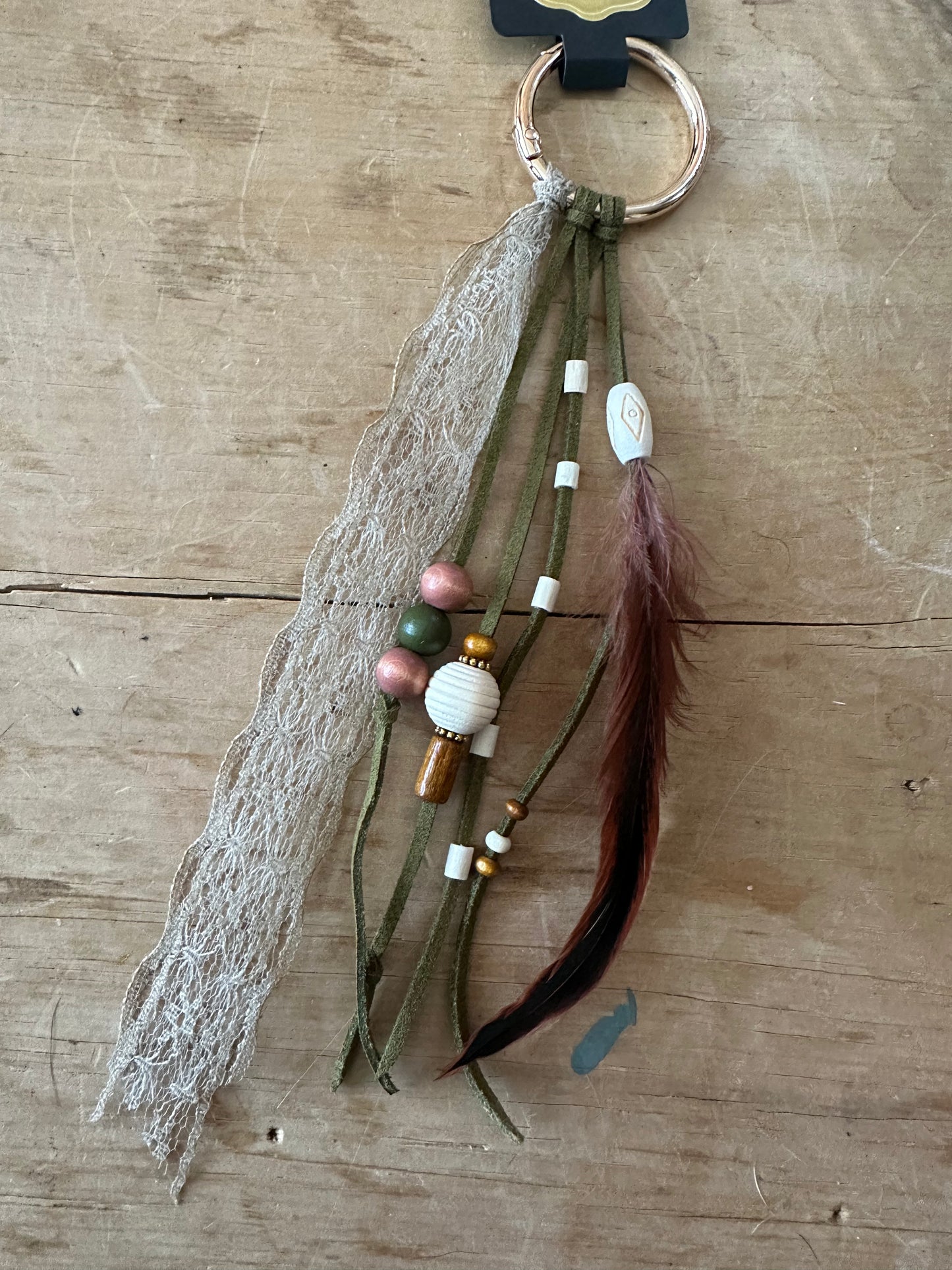 BC0203 Olive Boot Tassel