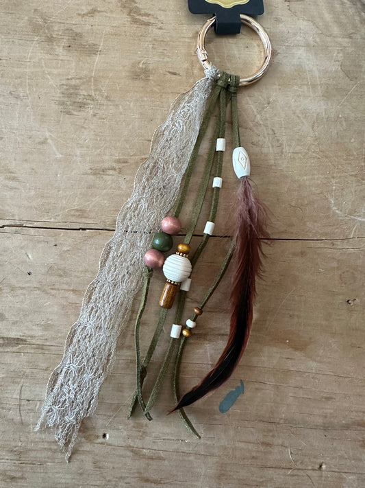 BC0203 Olive Boot Tassel
