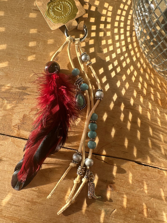 BC0062 small loop bag tassel