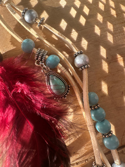 BC0062 small loop bag tassel